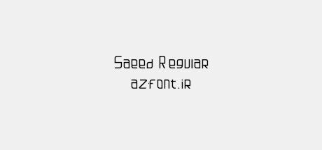 Saeed Regular