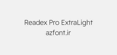 Readex Pro ExtraLight