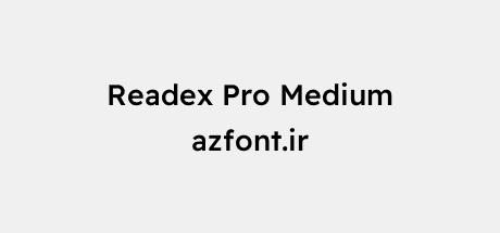 Readex Pro Medium