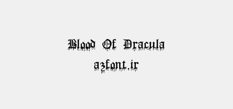 Blood Of Dracula