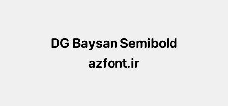 DG Baysan Semibold