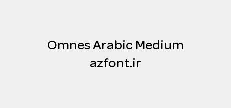 Omnes Arabic Medium