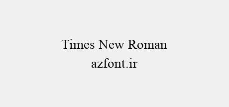 Times New Roman