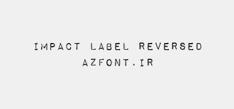 Impact Label Reversed