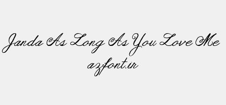 Janda As Long As You Love Me