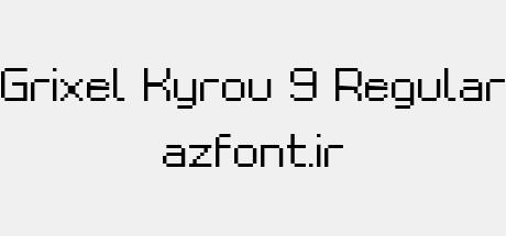 Grixel Kyrou 9 Regular