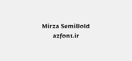 Mirza SemiBold