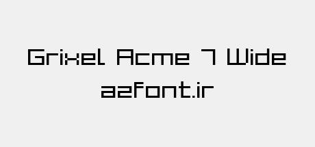 Grixel Acme 7 Wide