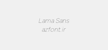 Lama Sans