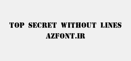 Top Secret Without Lines