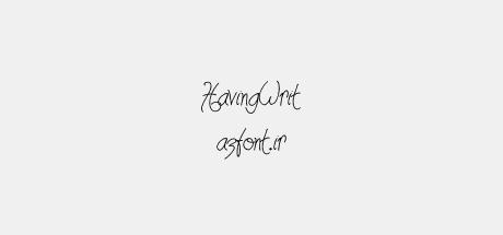 HavingWrit