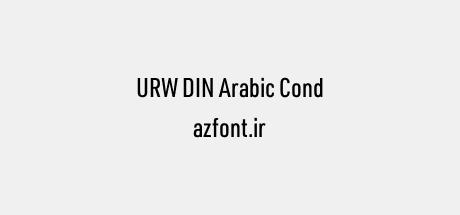 URW DIN Arabic Cond