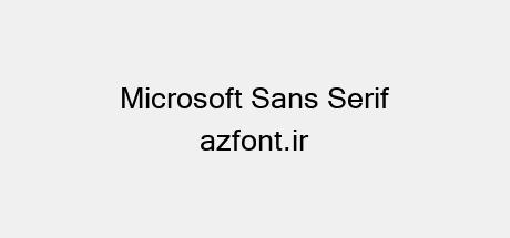 Microsoft Sans Serif