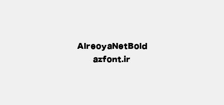 AlreoyaNetBold