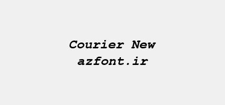 Courier New
