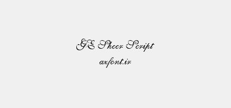 GE Sheer Script