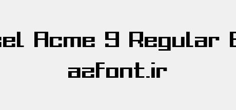 Grixel Acme 9 Regular Bold