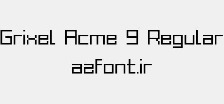 Grixel Acme 9 Regular